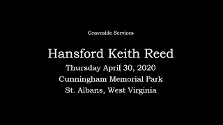 Hansford Keith Reed Graveside Service