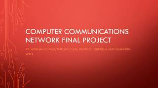 ECE 595 Group Final Presentation