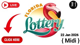 Tiraj Florida En Direct Midi 22 Jan 2026 #Lotteryflorida #resultat #FloridaMidi #boulcho