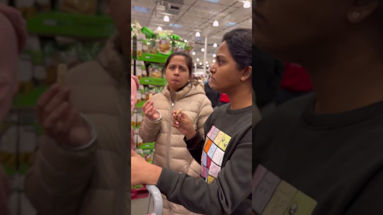 Trying snacks at costco😂😛|ended up buying the viral crispy coconut rolls| 