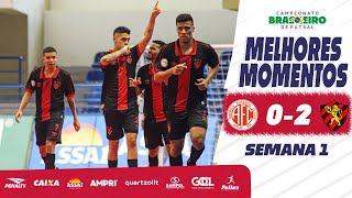 Melhores Momentos Campeonato Brasileiro | América FC x Sport Recife | Semana1
