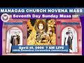 Catholic Live Mass at Our Lady of Manaoag Church Live 7 A.M. April 19, 2026 7th Day Novena Mass