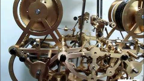 clockmaking-pendoleria.com double pendulum skeleton clock