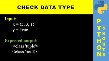 Check data type | Python shorts