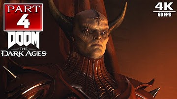 DOOM:THE DARK AGES [PART 4] Full Game Walkthrough No Commentary [4K 60FPS]