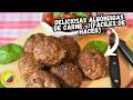 Deliciosas Albóndigas de carne fáciles de preparar 😋