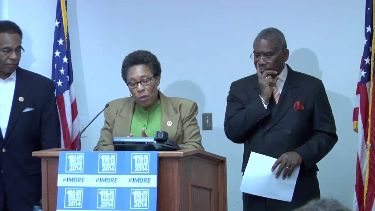 CBC Members Press Conference on Engaging African American Voters - YouTube