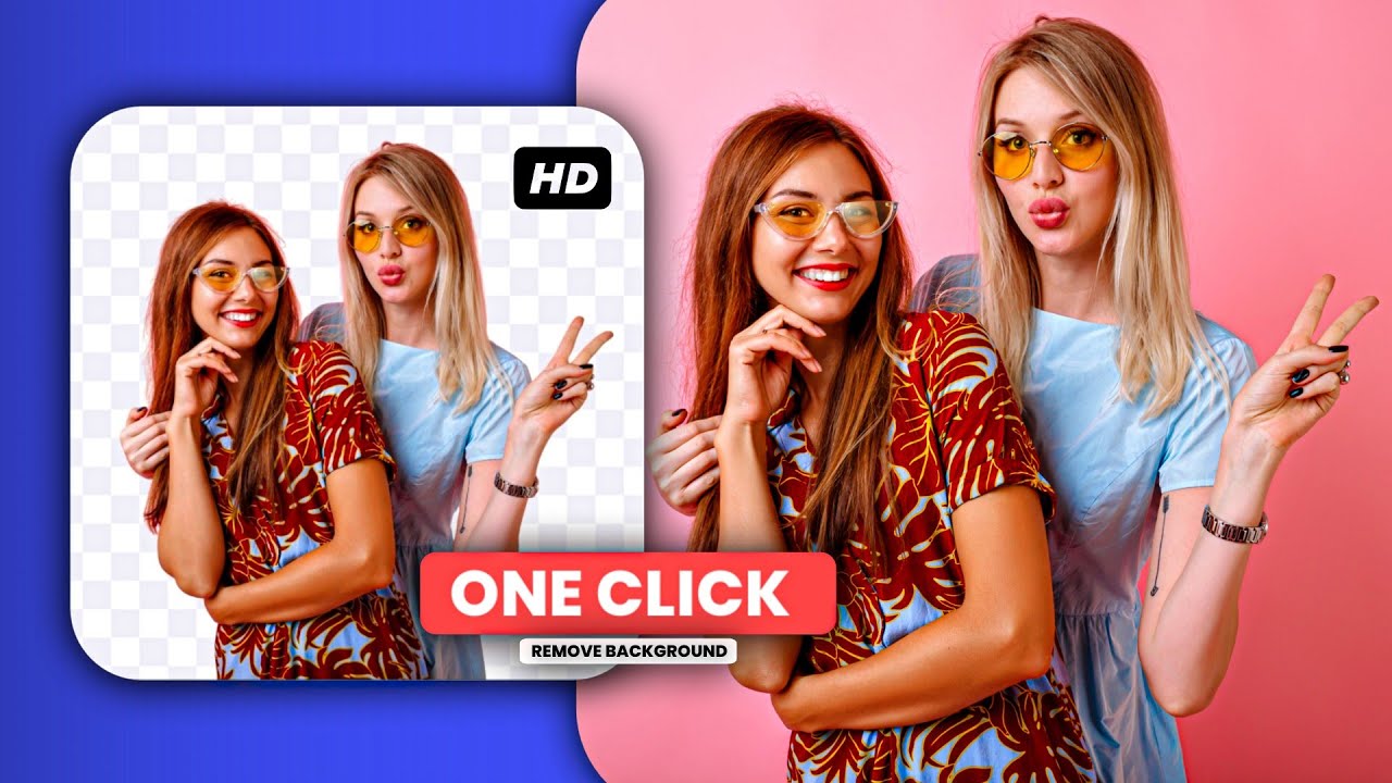 Remove Background in 1 Click | 1 Click = No Background | Viral Editing Hack ! 😲 💯