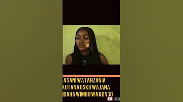 Wasani WaTanzaniaWakutana Usku WajanaKuandaha Wimbo Wa Kongo 