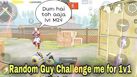 Random guy challenge me for 1v1,see what happened,watch till the end!!Techno Gamer Pranay