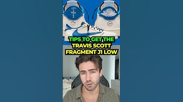 The only 3 keys to getting the Fragment Travis Scott Jordan 1 Low #sneakers #nike #jordans