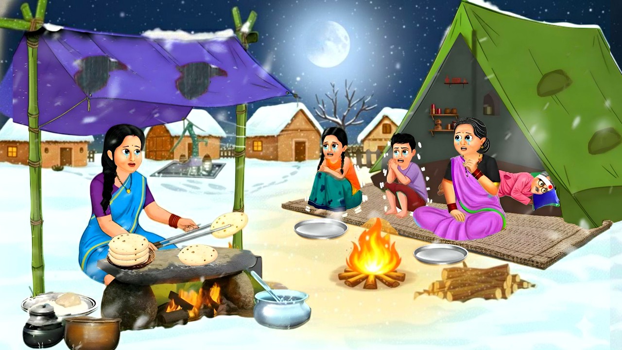 ठंड की तबाही | Moral stories | Hindi Kahaniyan | Kahani | Stories