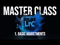 Lightroom masterclass  episode 1  histogram exposure and basic panel  how to use lightroom