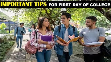 IMPORTANT TIPS FOR FIRST DAY OF COLLEGE FOR DSE ENGINEERING