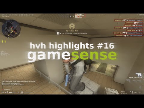 hvh highlights #16 ft. gamesense.pub