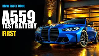 BMW A559 Code: Test the Battery Before Replacing Modules Bmw A559 Code Test The Battery Before Replacing Modules