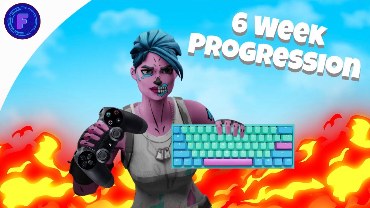Week 6 Controller to Keyboard and Mouse progression in Fortnite | My Gaming Evolution 🎮⌨
