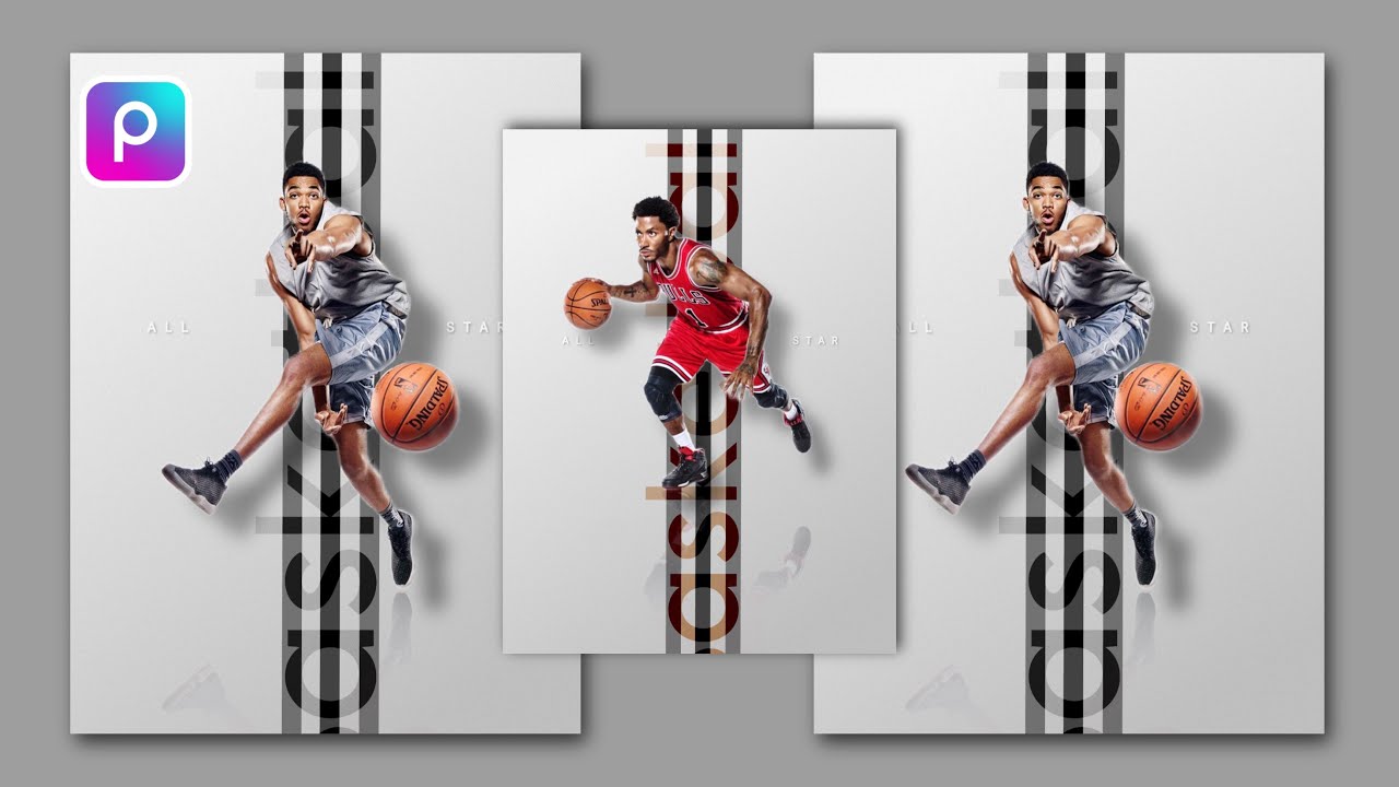 Create a basketball poster design with PicsArt | sport poster design with PicsArt | Picsart Editing