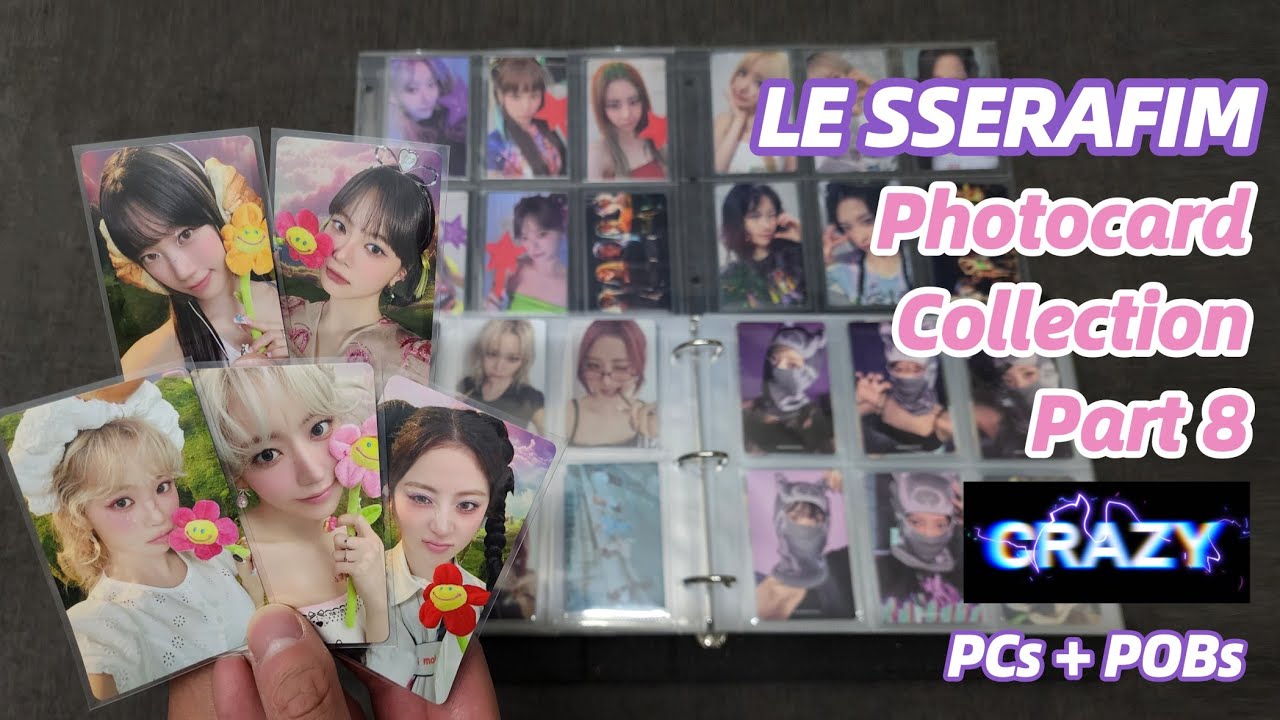 Photocard] LE SSERAFIM - Photocard Collection (Part 8) CRAZY Album