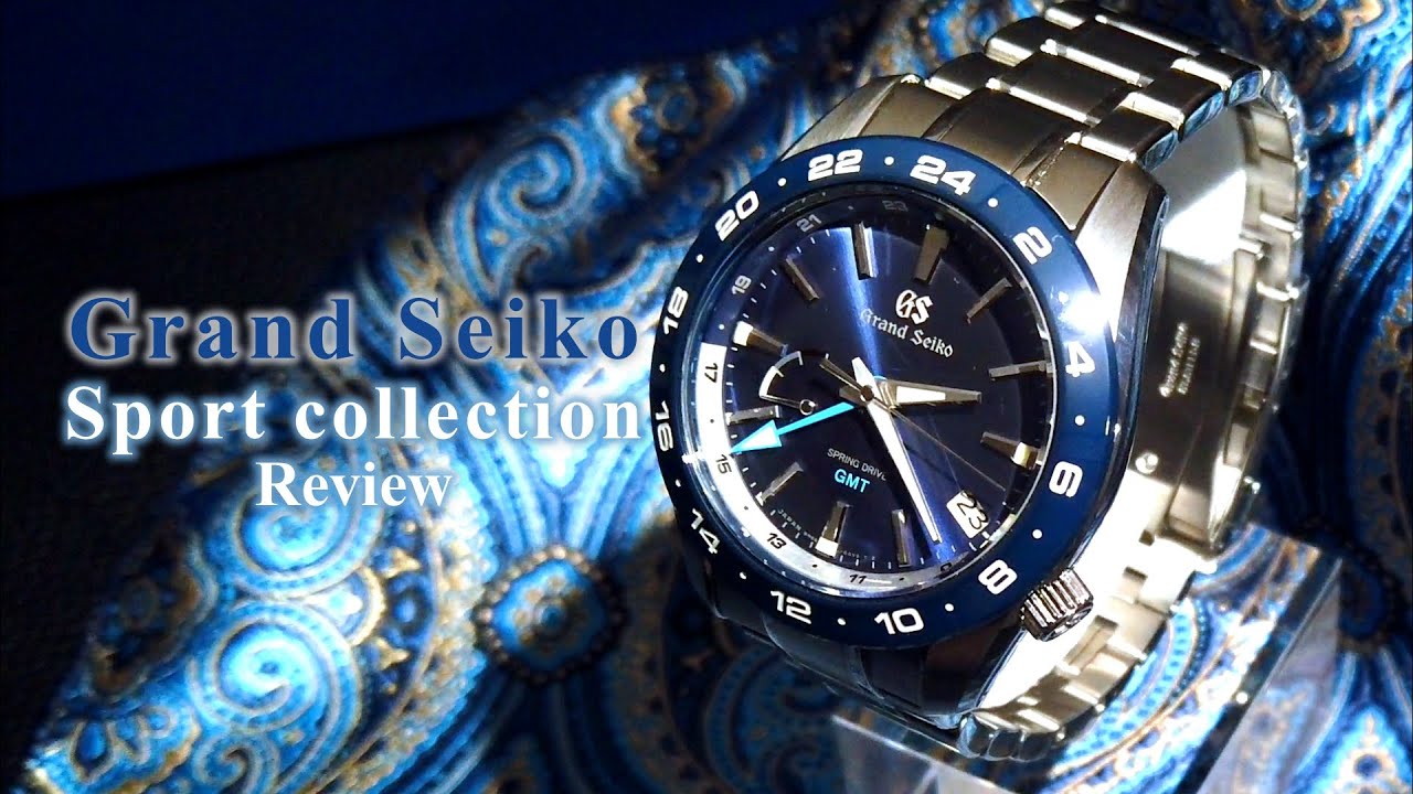 Grand Seiko SBGE255 review. What a beautiful blue is! - YouTube