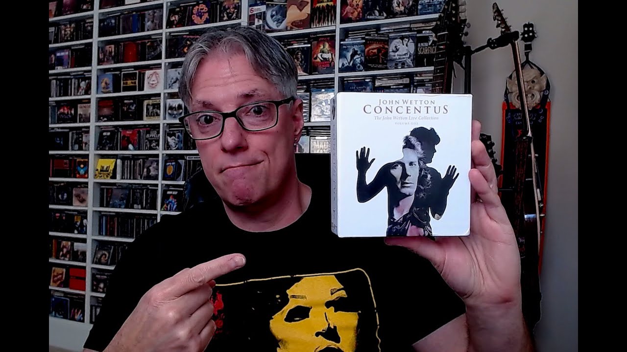 【10枚組】JOHN WETTON LIVE：CONCENTUS John Wetton - Concentus: The John Wetton Live Collection