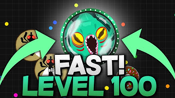 Agar.io - FASTEST & EASIEST WAY TO RANK UP TO LEVEL 100!