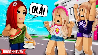 NOSSA MÃE CONTRATOU uma BABÁ ESTRANHA | Historinhas Brookhaven Roblox | Bibi e Lud