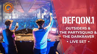 Outsiders, The Partysquad & The Darkraver | Defqon.1 Weekend Festival 2019