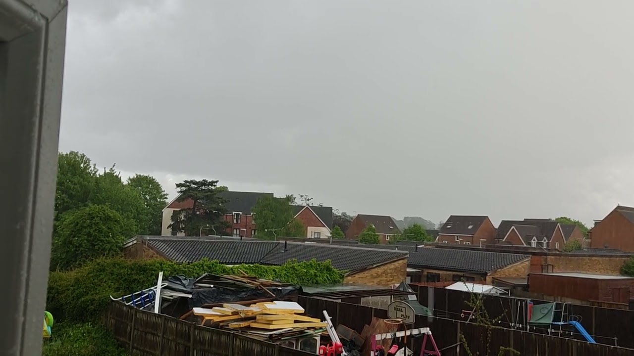 Storms in Norwich on 11th may part one ⚡