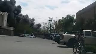 Recycling PLANT goes up in smoke....