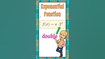 How to Write an Exponential Function | HS.F-LE.A.2 🖤❤️