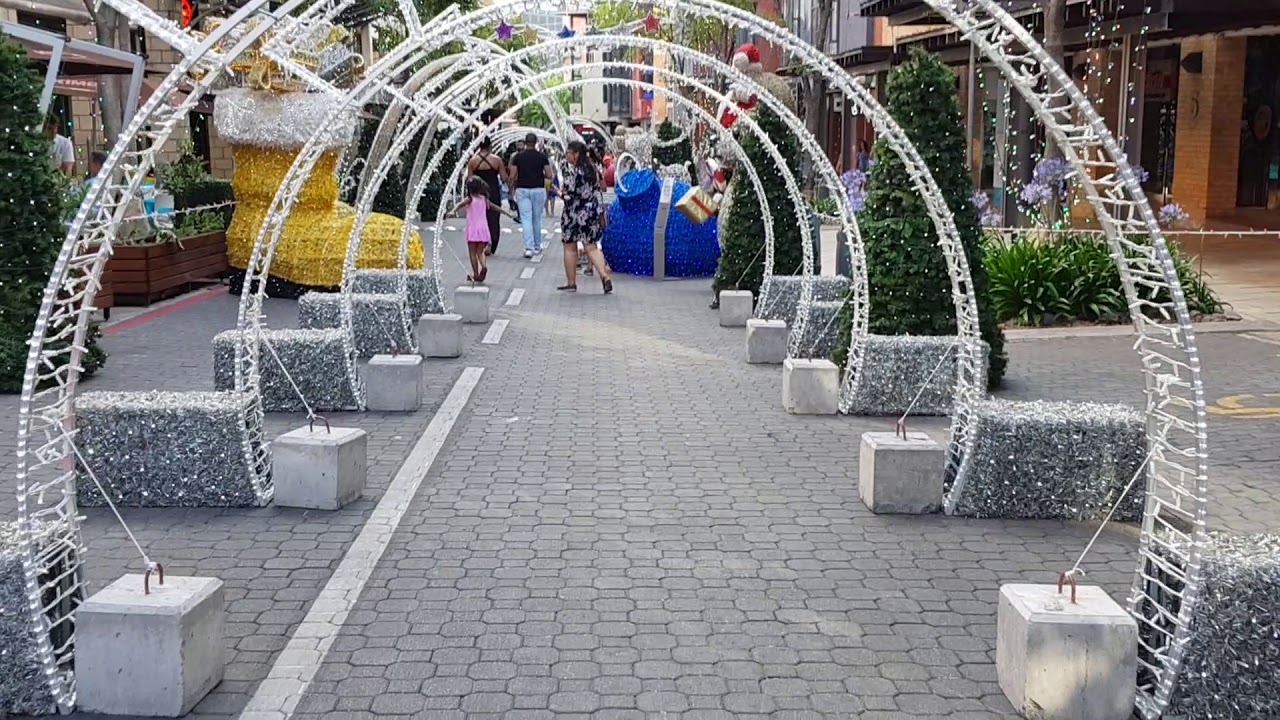 The Christmas walk Melrose arch Johannesburg YouTube