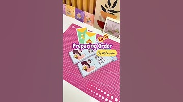 EP.12 | Preparing order with me! 🫶🏻 #amploplebaran #canva #canvatutorial #diy #diycrafts