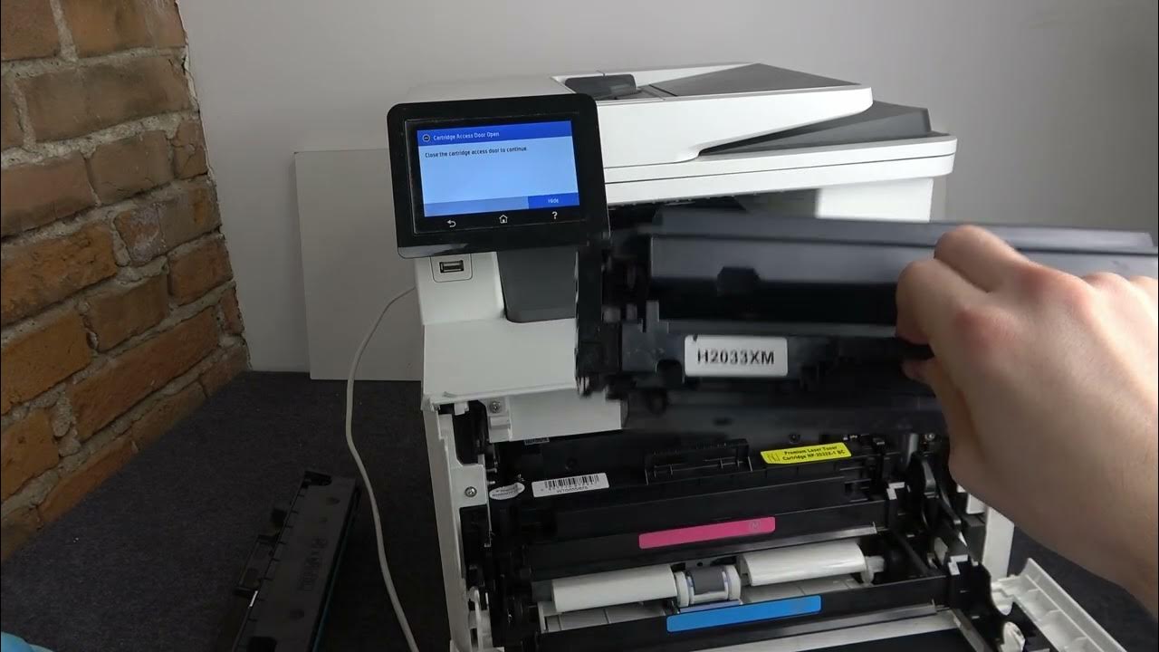 How to fix MISINSTALLED problem on Hp Color LaserJet Pro / How to properly insert toners in Hp