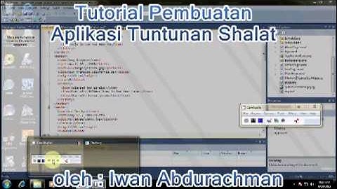 APLIKASI SEDERHANA WINDOWS PHONE : TUNTUNAN SHALAT