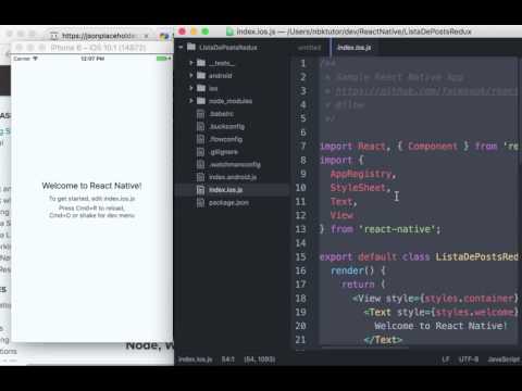 0004-03 Geração do Projeto com o Comando react-native init e Registro de um Componente Funcional