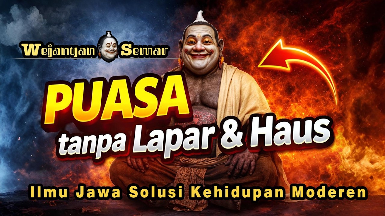 PUASA – Tanpa Lapar, Tanpa Haus ‼️ Ilmu Jawa Kuno Membersihkan Ego & Pamrih #SemarJawa