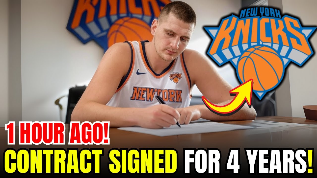 NIKOLA JOKIC STUNS NBA WITH 4-YEAR CONTRACT SIGNING! | new york knicks rumors