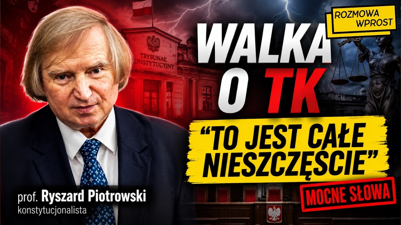 Miniatura: TRYBUNAŁ POLITYCZNY? Prof. Piotrowski...