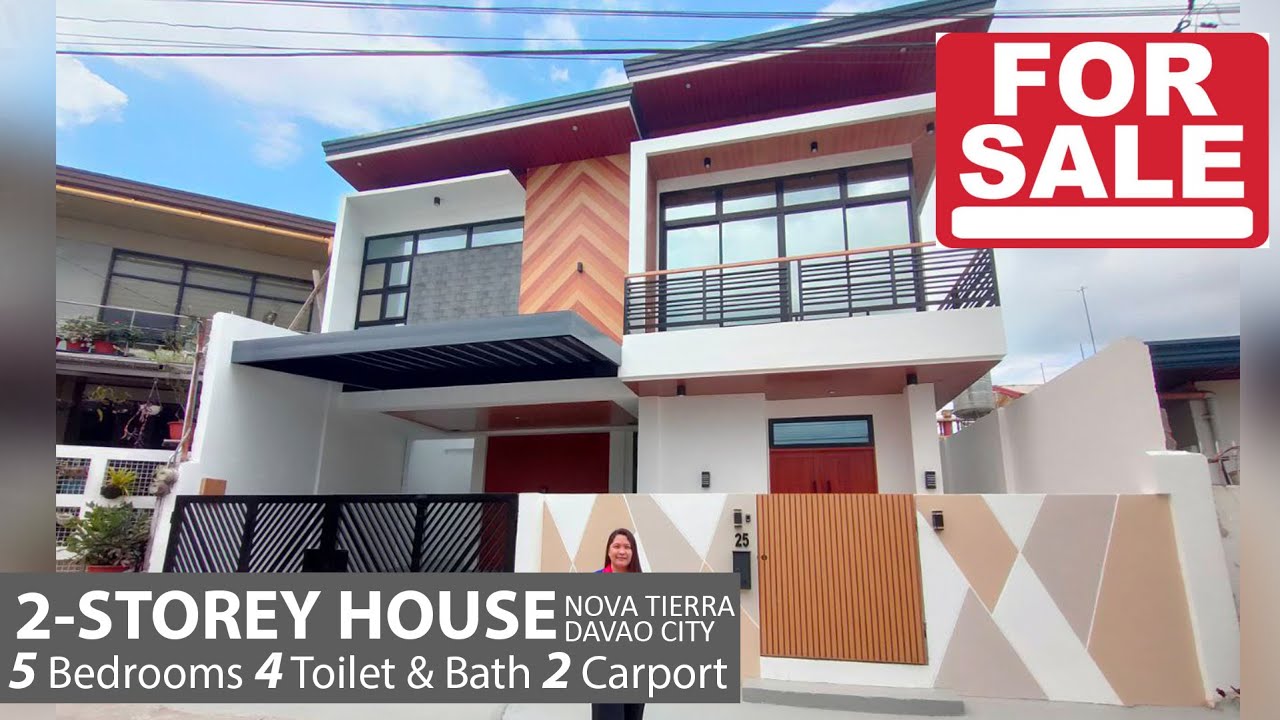 NOVA TIERRA BRAND NEW HOUSE FOR SALE (DAVAO CITY) YouTube