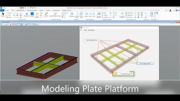 Modeling Plate Platform | ProSteel CONNECT Edition