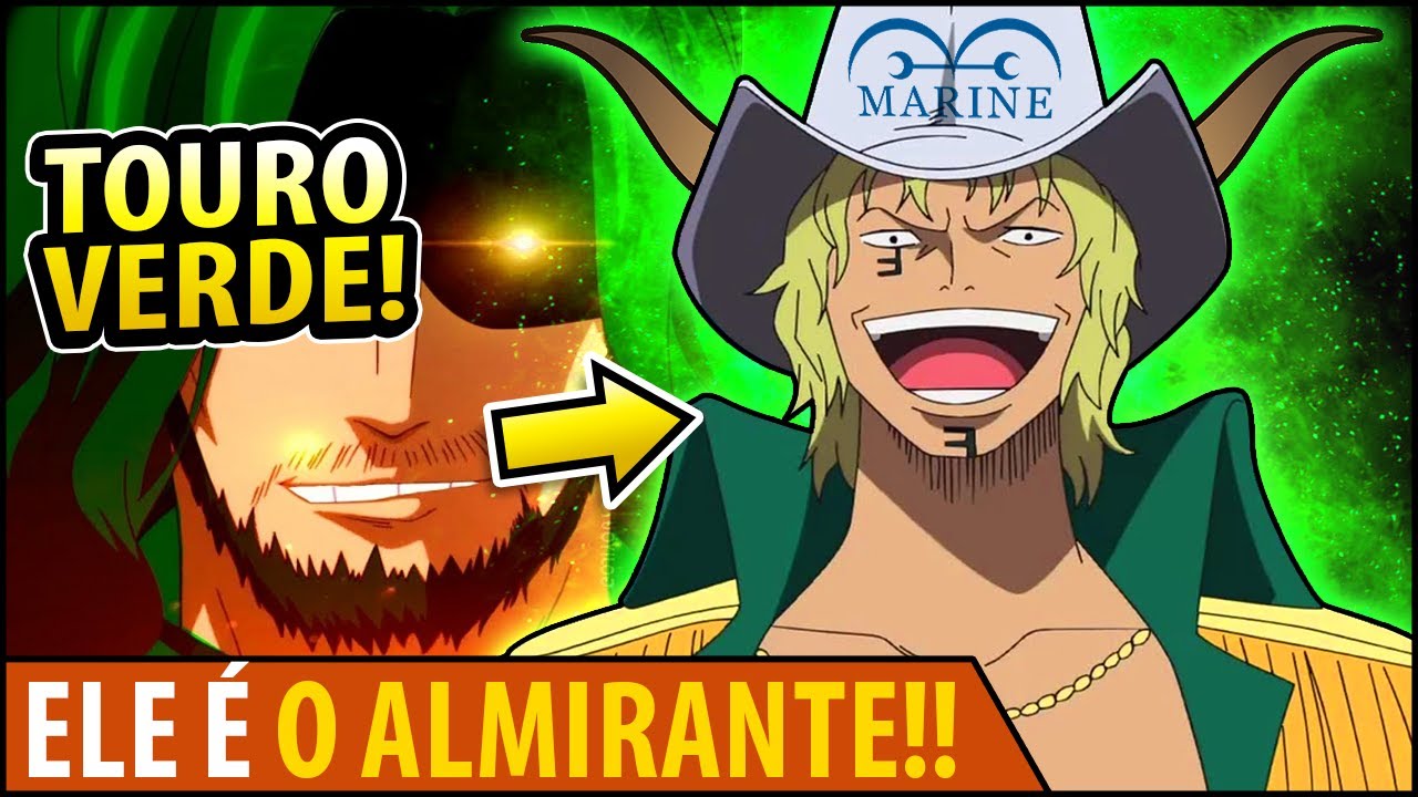 O ALMIRANTE TOURO VERDE É O PAI DO ZORO!!! DESCUBRA SUA APARÊNCIA!! 