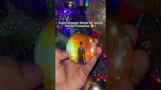 Who needs this in their tree? 🎄😍 #StrangerThings #christmas #sphere #orb #strangerthings5