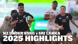 New Zealand Under 85kg V Sri Lanka 2025 Combined Highlights