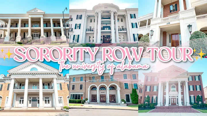 Sorority Row Tour at The University of Alabama! | ALL The Houses on The Row | Lauren Norris - DayDayNews