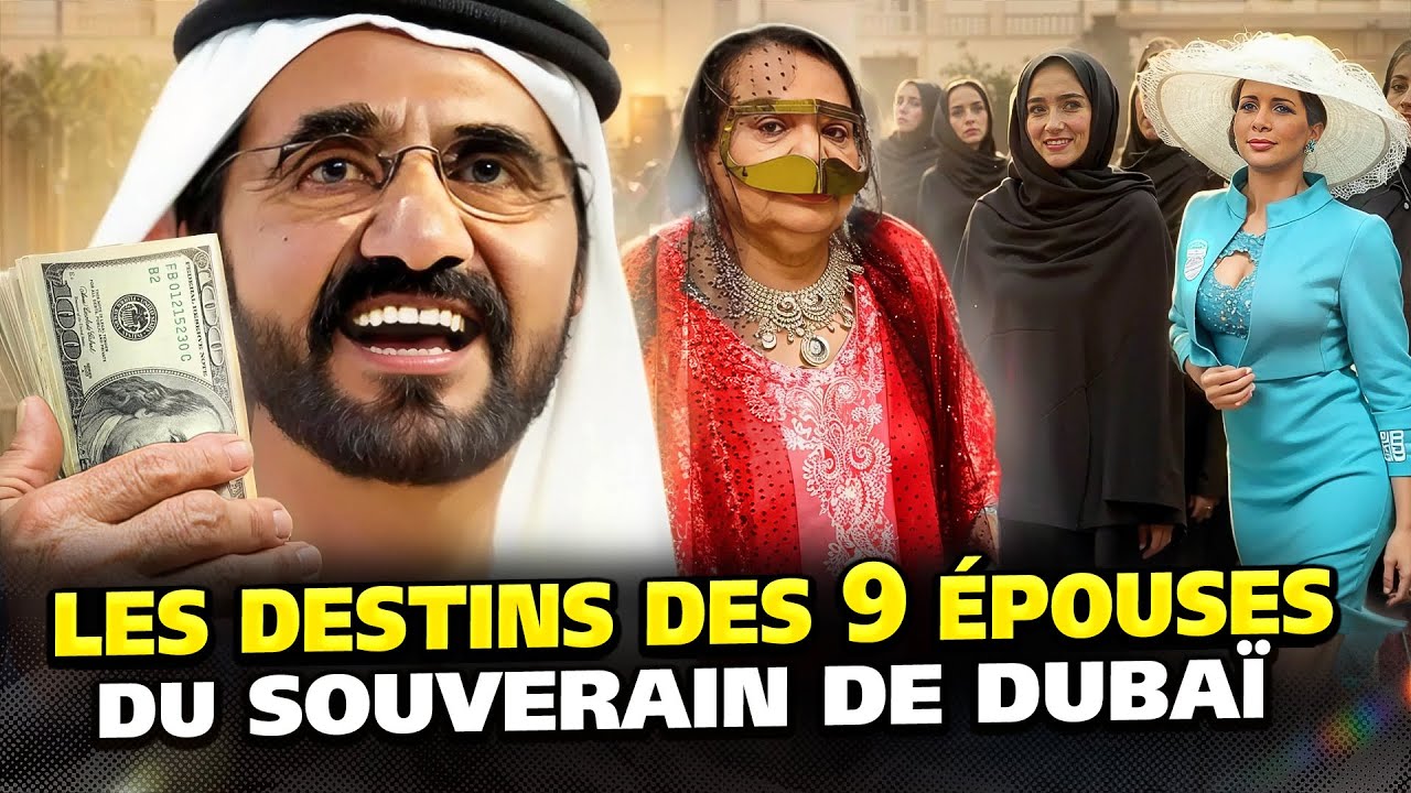 Comment vivent les 9 ex-épouses du souverain de Dubaï. Elles révèlent sans cesse secrets choquants !