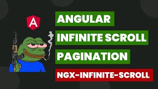 Angular infinite scroll
