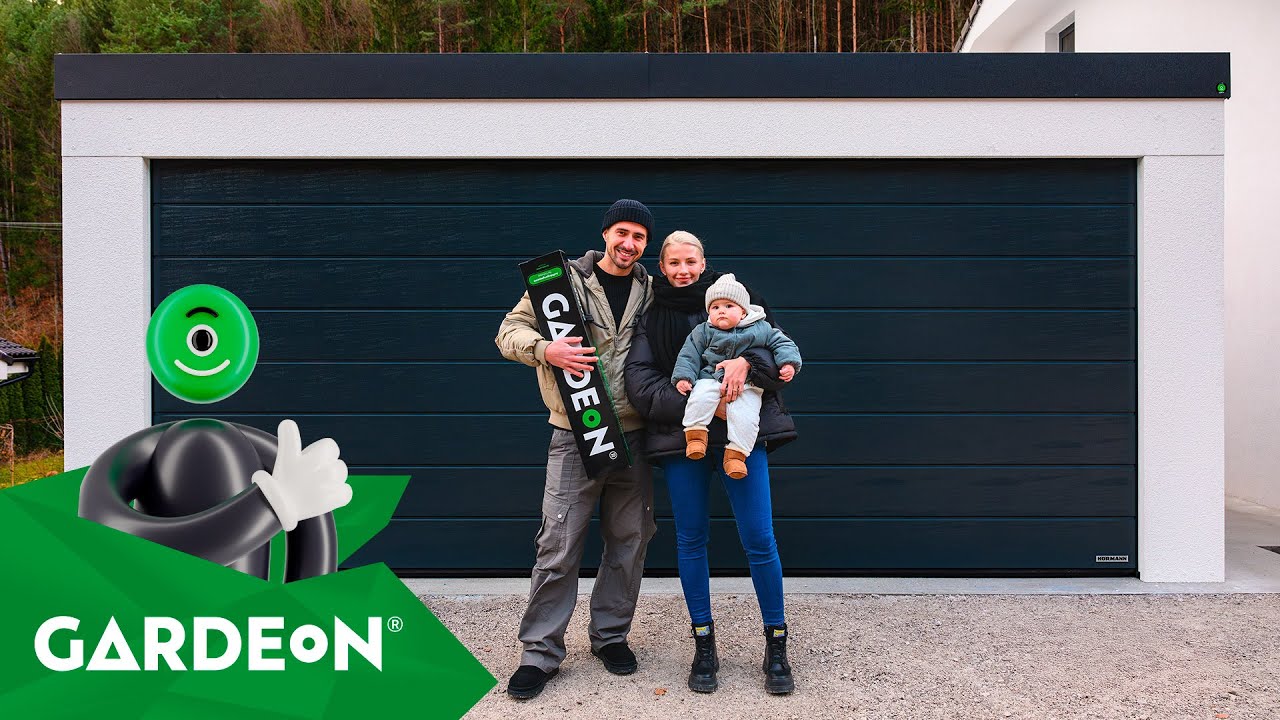 Montáž dvojgaráže u Kulhánekovcov