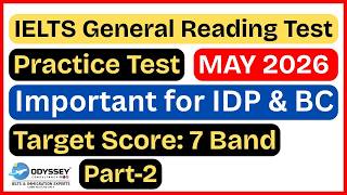 IELTS General Reading Practice Test May 2026 No. 2 | IELTS