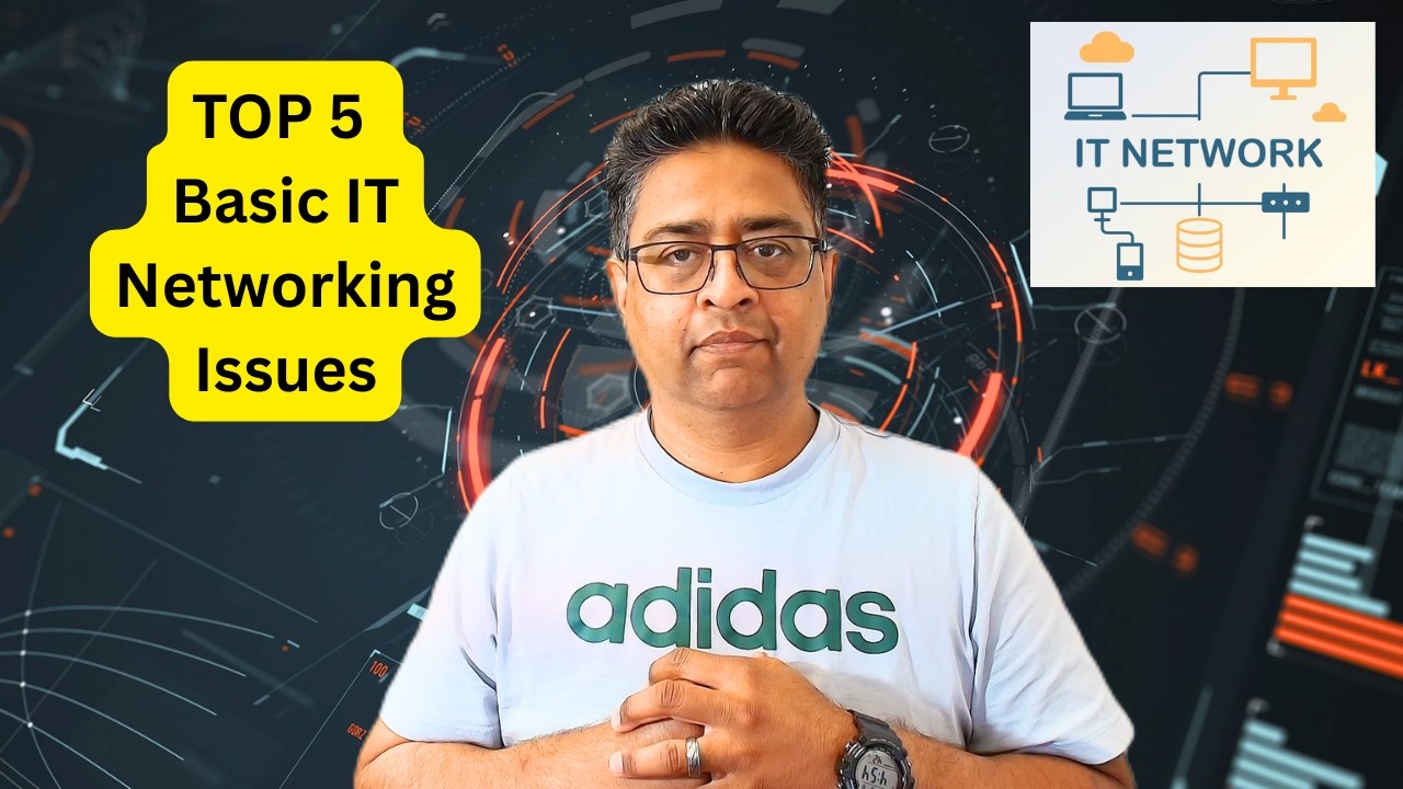 YouTube thumbnail for “Top 5 Basic IT Networking Problems in IT Support” by IT Edge Network
